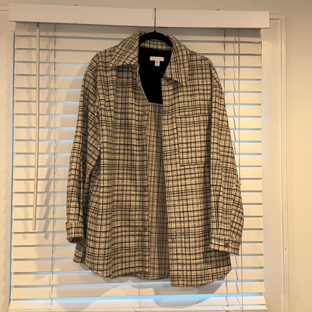 TopShop Button Up Blazer Jacket